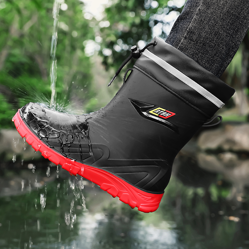 Fishing Boots - Sepatu bot hujan kasual pria model