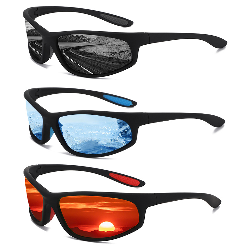 Fishing Sunglasses Polarized - Kacamata Hitam Terpolarisasi Pria Lensa Antisilau