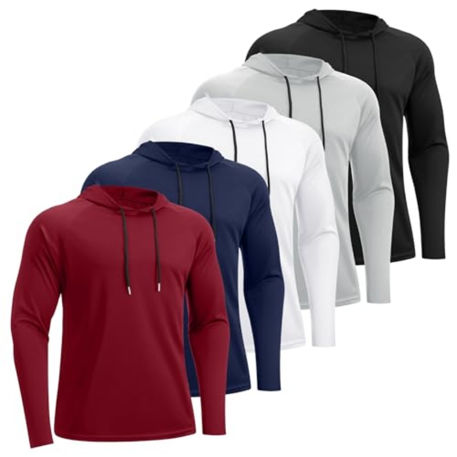 Fishing Hoodie - HovSiyla 5 Pack Kemeja Memancing Pria