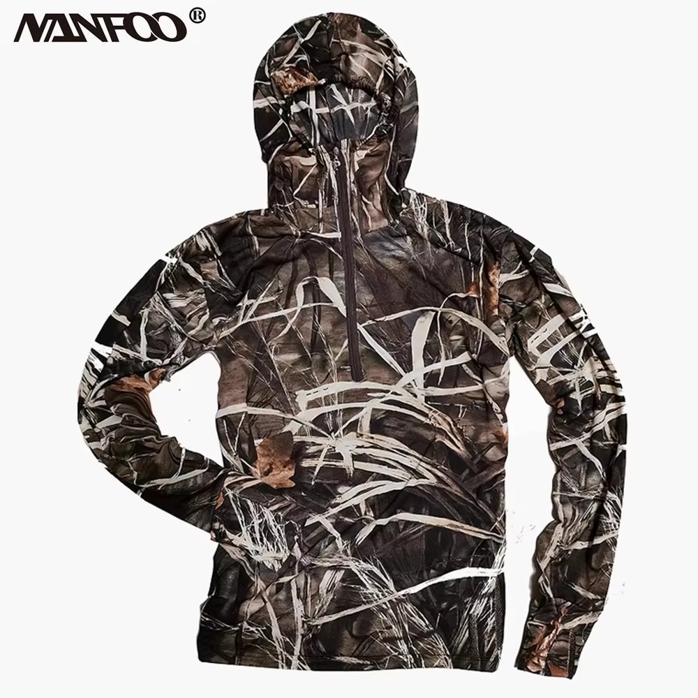 Fishing Hoodie - Hoodie Pancing Pelindung Matahari Musim Panas