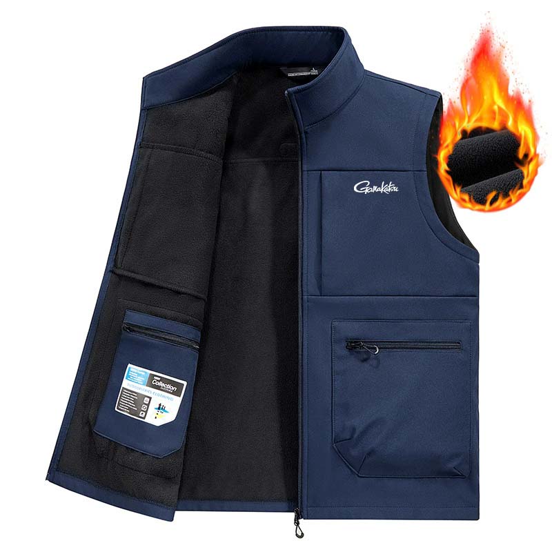 Fishing Vest - Rompi Memancing Pria Gamakatsu Rompi Lengan