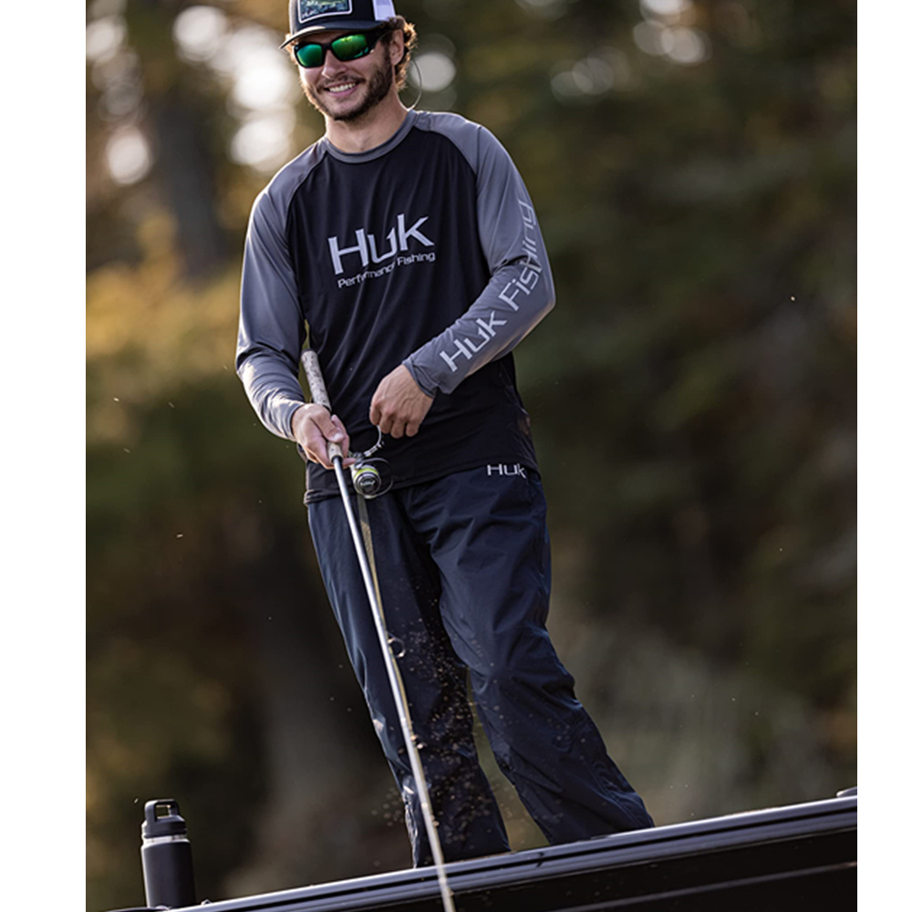 Fishing Shirt Uv Protection - Kaus Lengan Panjang Pria Performa Memancing