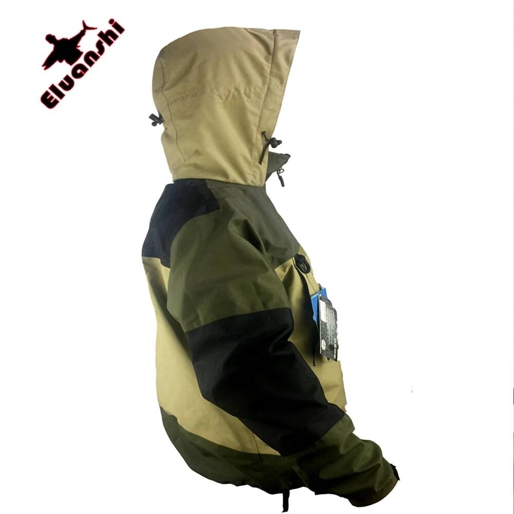 Fishing Hoodie - ELUANSHI Pakaian Memancing Anti Air dan