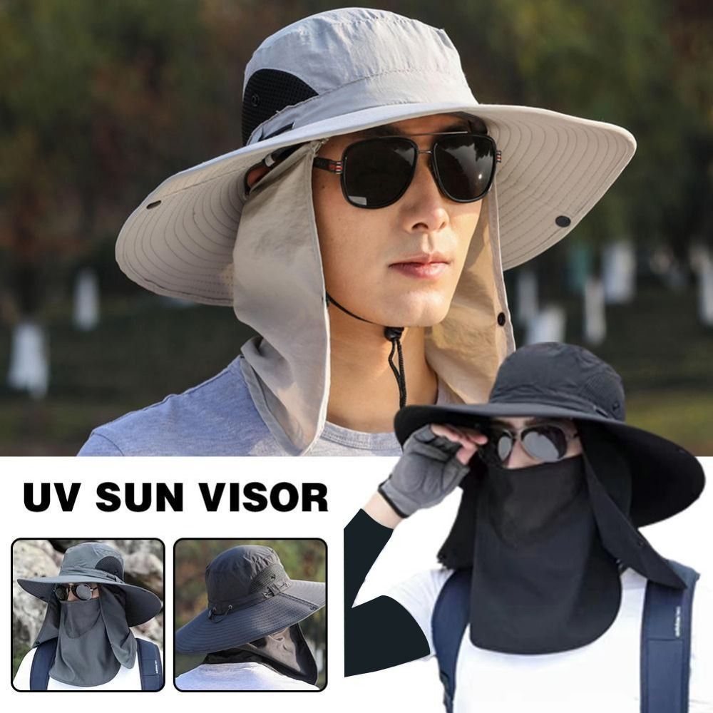 Fishing Mask Sun Protection - 1 Buah Topi Memancing Penutup Wajah