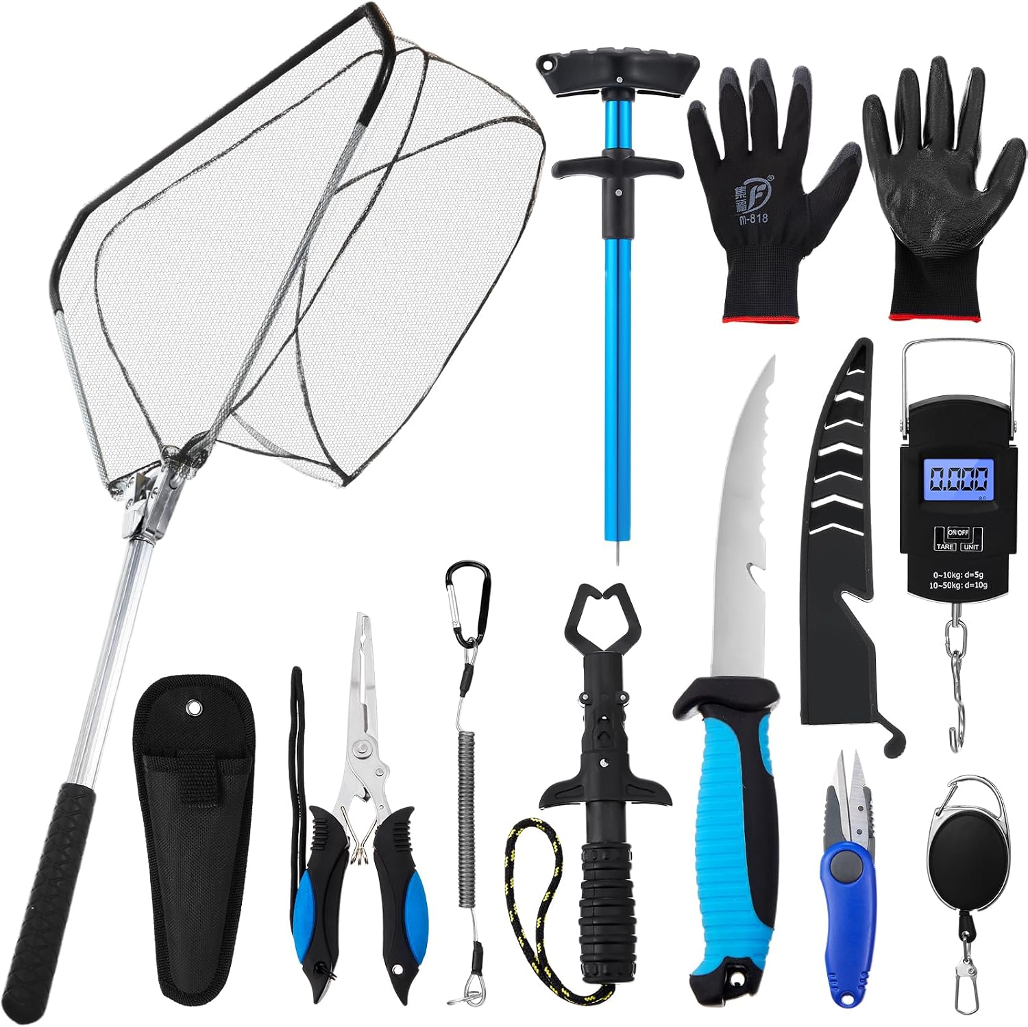 Fishing Gloves - 10 Buah Set Alat Pancing Multifungsi