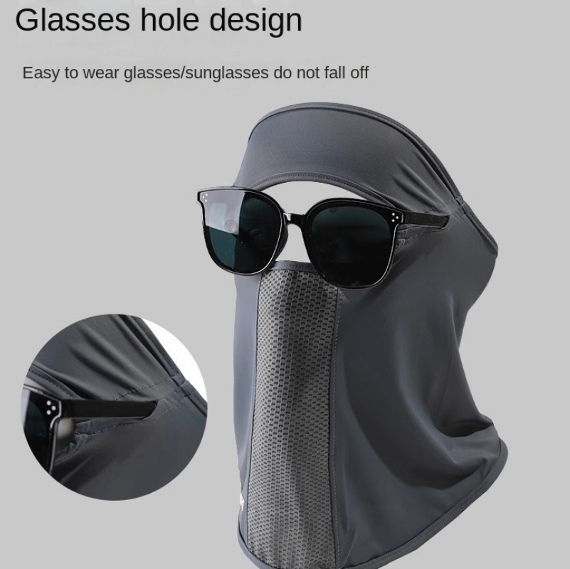 Fishing Mask Sun Protection - Masker Sutra Es Musim Panas Anti-UV