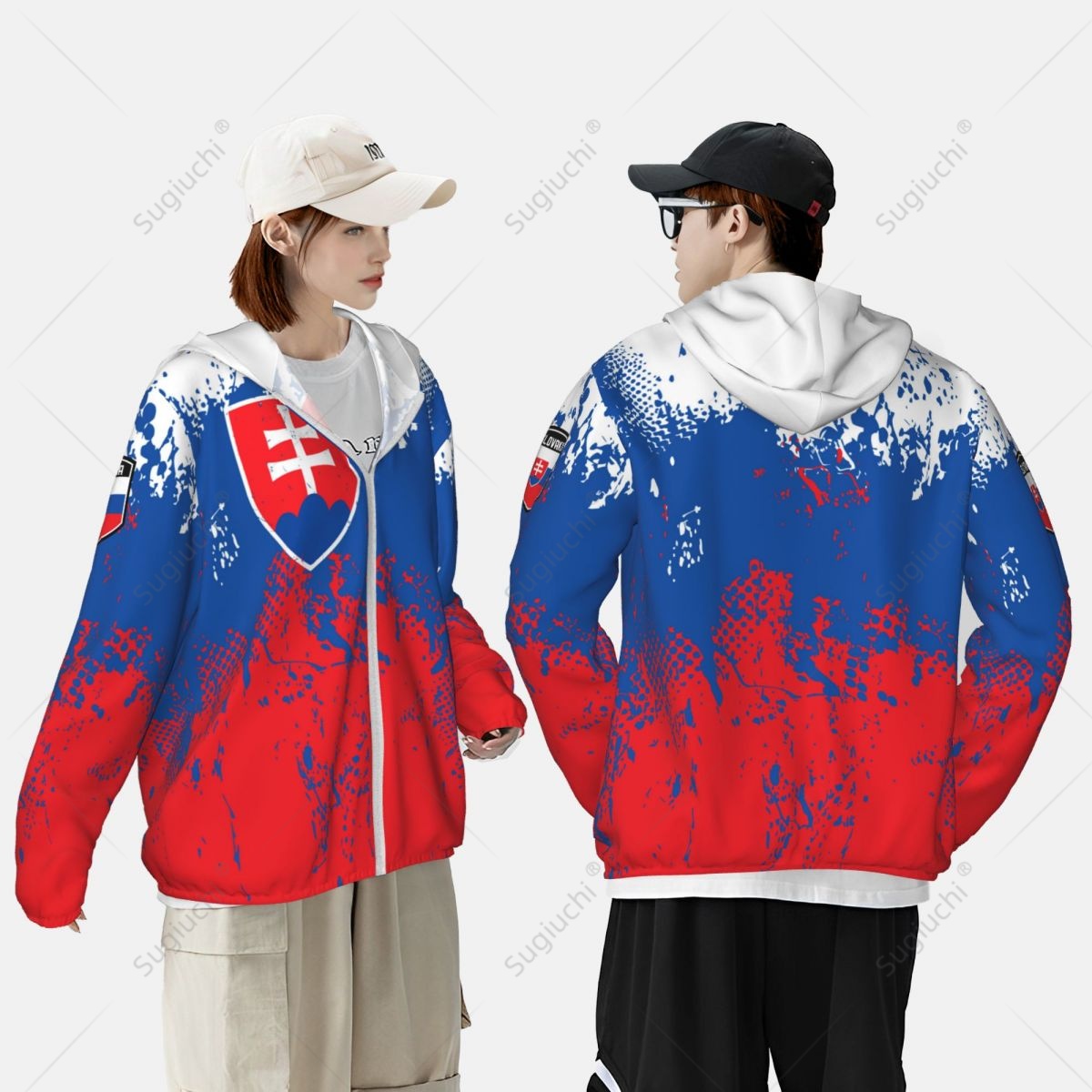 Bendera Slovakia Hoodie pelind - Fishing Hoodie ulasan dan harga