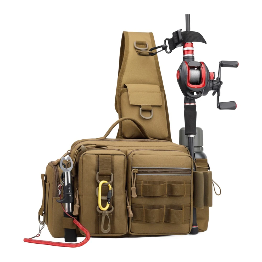 Ransel Memancing dengan Tempat - Fishing Backpack ulasan dan harga