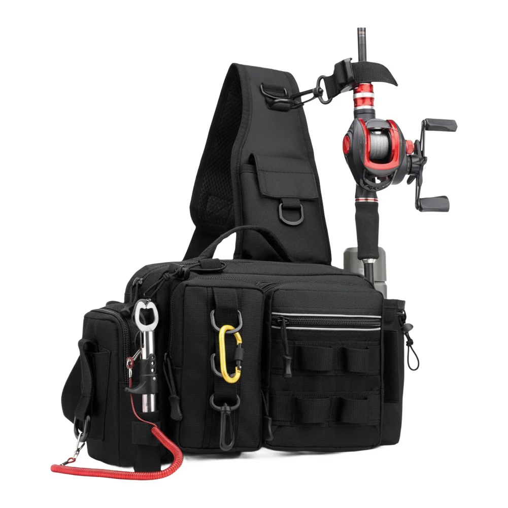Ransel Memancing dengan Tempat - Fishing Backpack ulasan dan harga