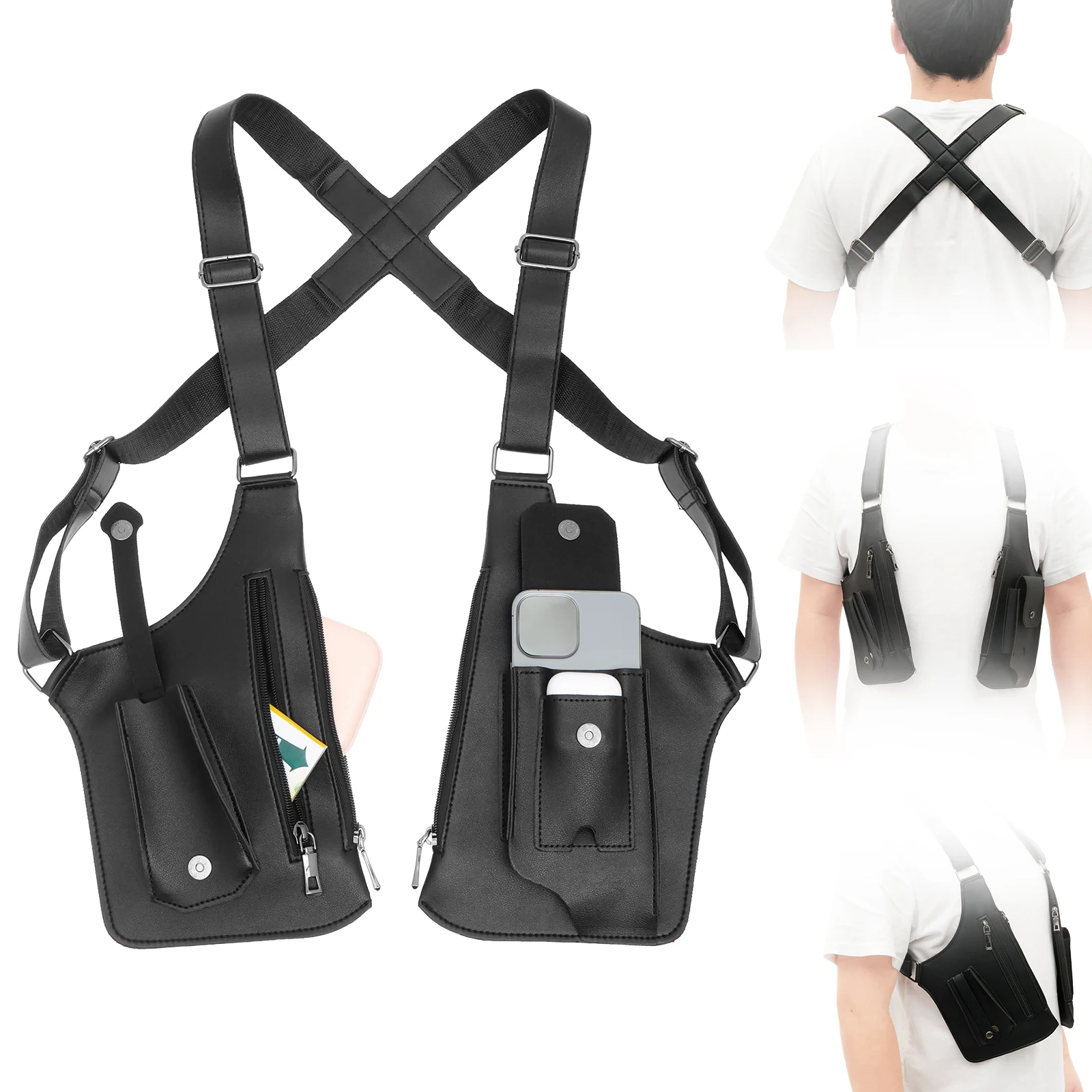 Tas Anti Maling di Ketiak PU T - Fishing Bag Waterproof ulasan dan harga