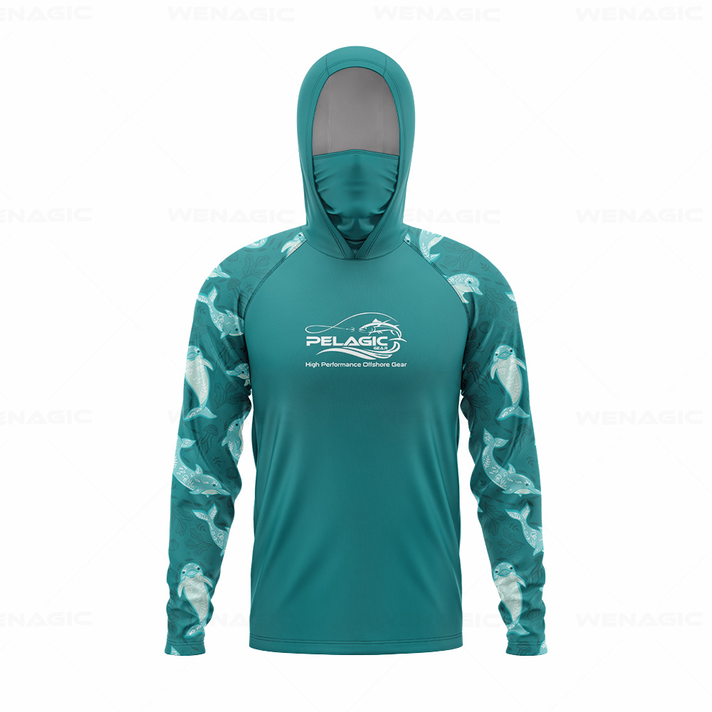 Pelagic gear kaos memancing tu - Fishing Hoodie ulasan dan harga