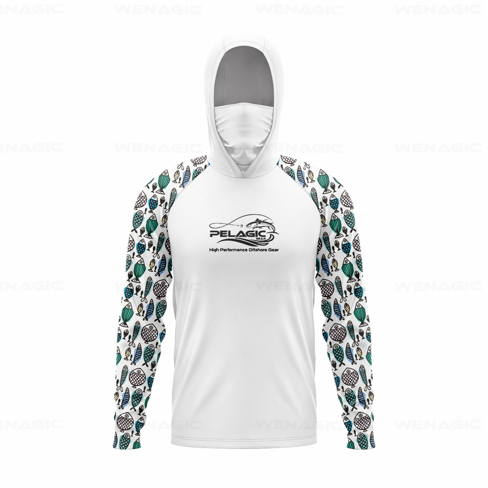 Pelagic gear kaos memancing tu - Fishing Hoodie ulasan dan harga