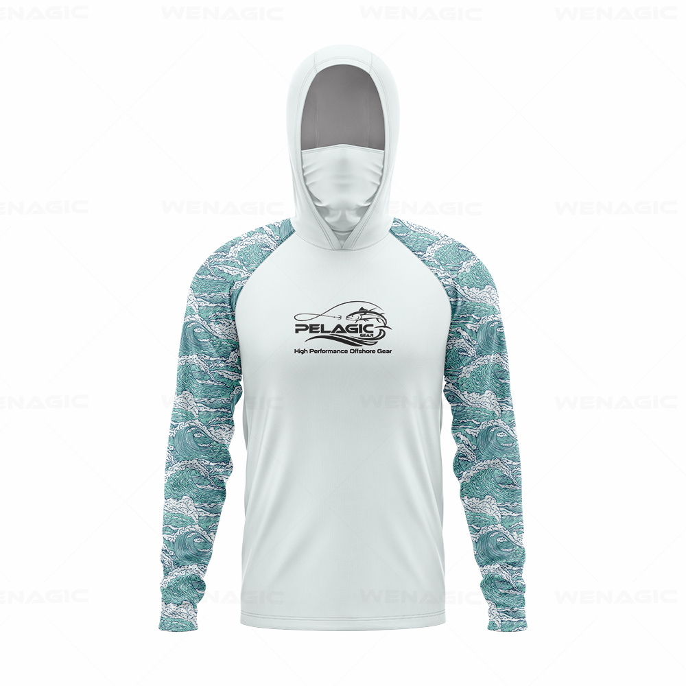 Pelagic gear kaos memancing tu - Fishing Hoodie ulasan dan harga