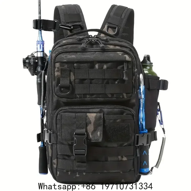 Tas Ransel Tahan Air 1000D, Ta - Fishing Backpack ulasan dan harga