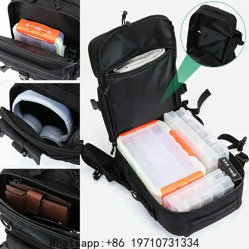 Tas Ransel Tahan Air 1000D, Ta - Fishing Backpack ulasan dan harga