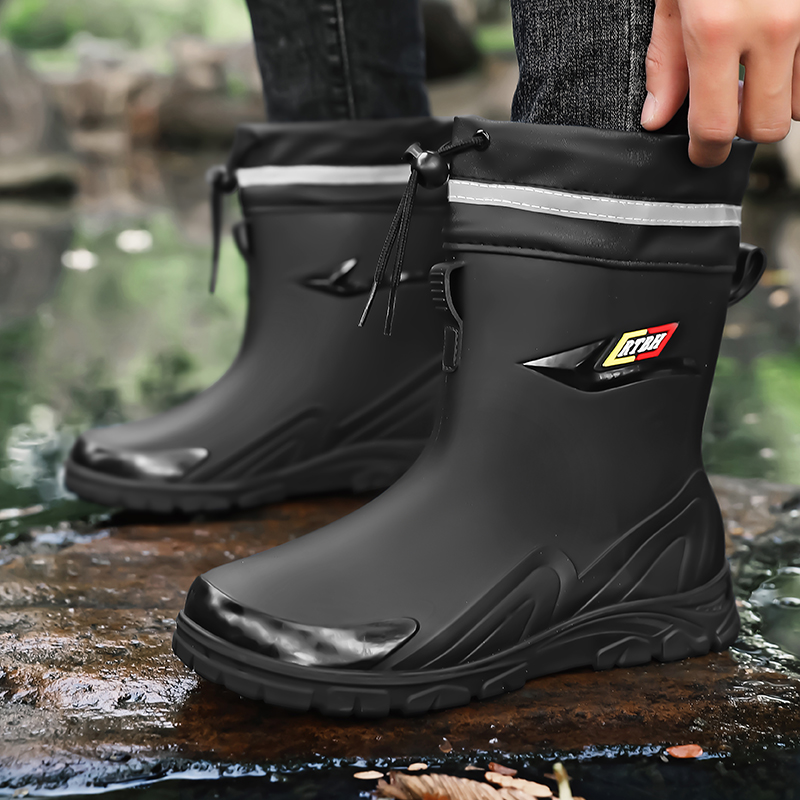Sepatu bot hujan kasual pria m - Fishing Boots ulasan dan harga