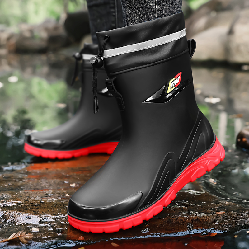 Sepatu bot hujan kasual pria m - Fishing Boots ulasan dan harga