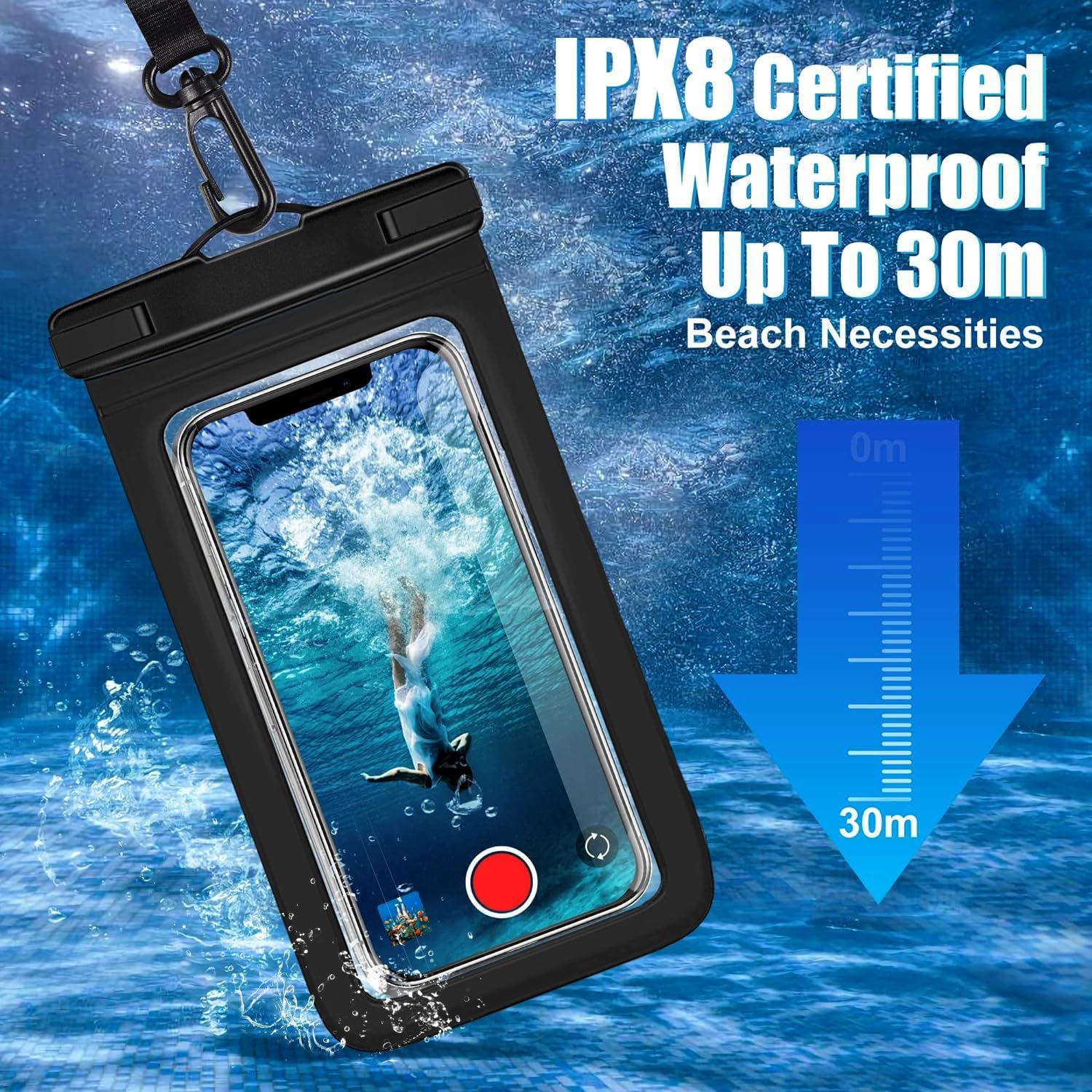 3 Paket Kantong Ponsel Tahan A - Fishing Bag Waterproof ulasan dan harga