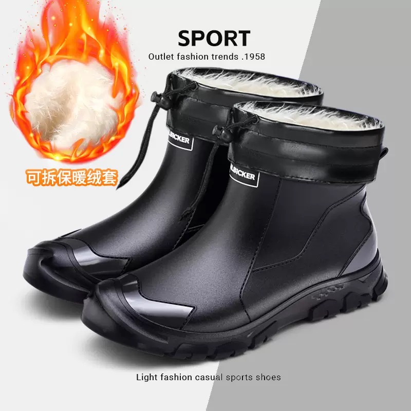 Sepatu Hujan Pria Tahan Air Ka - Fishing Boots ulasan dan harga