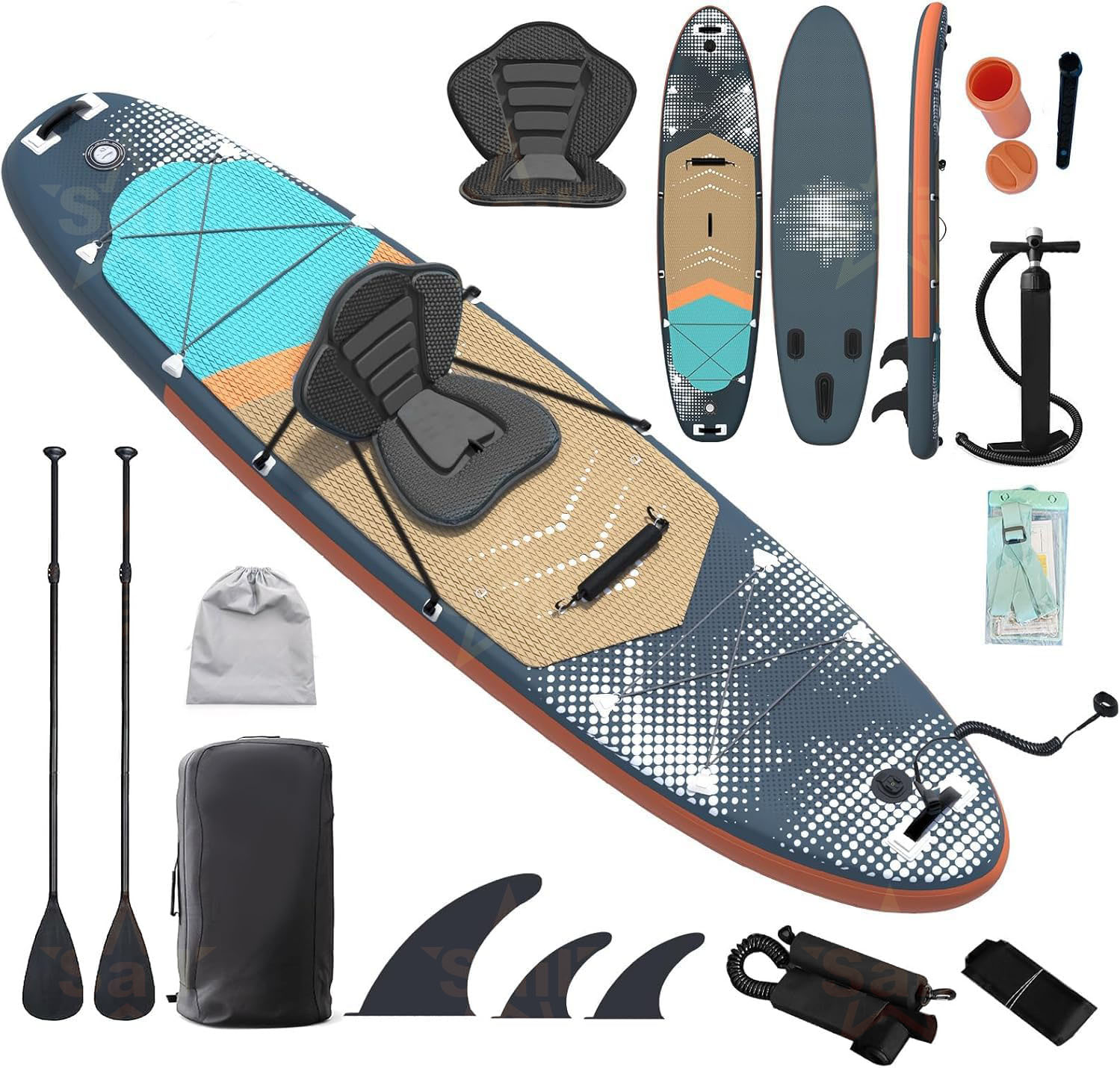 Papan Selancar Tiup Serbaguna  - Fishing Backpack ulasan dan harga