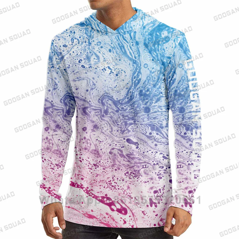 GOOGAN SQUAD Kemeja Hoodie Len - Fishing Hoodie ulasan dan harga