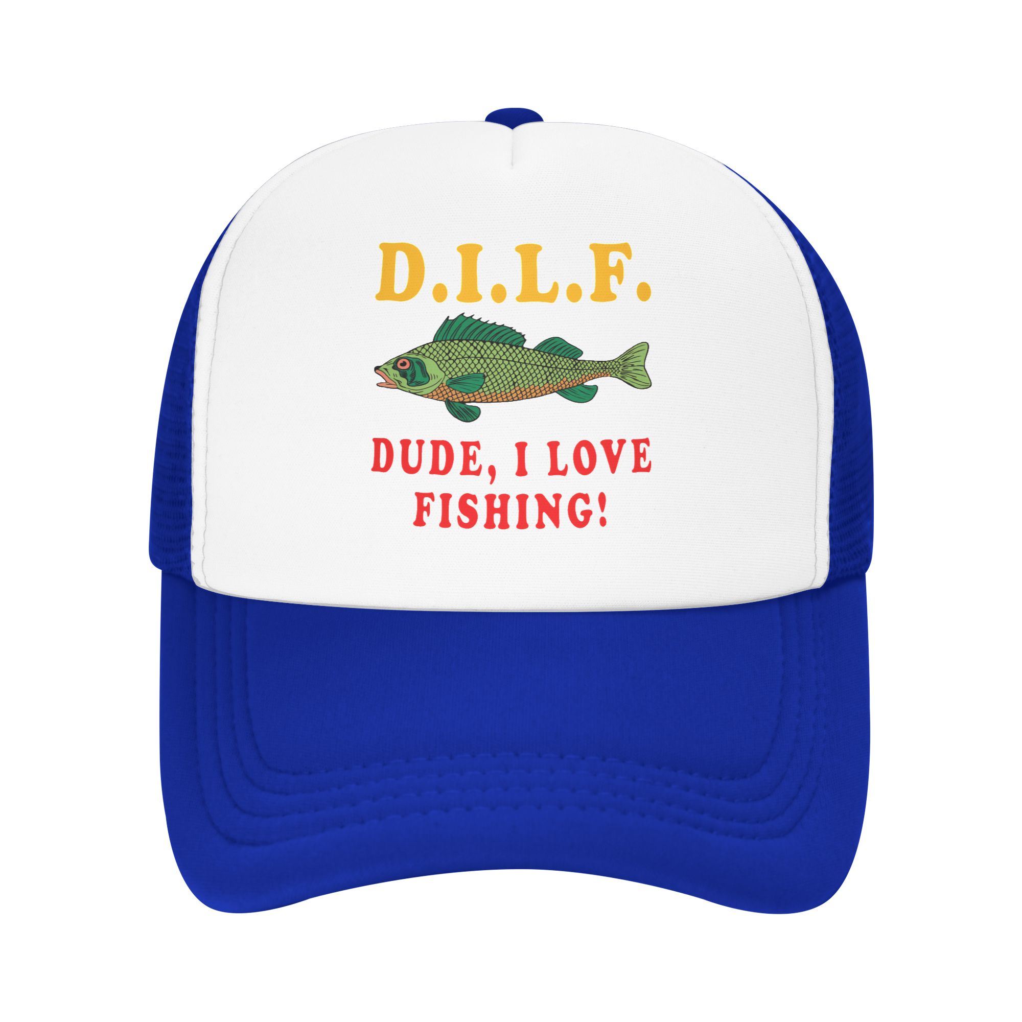 Topi Bisbol Meme DILF I Love F - Fishing Hat ulasan dan harga