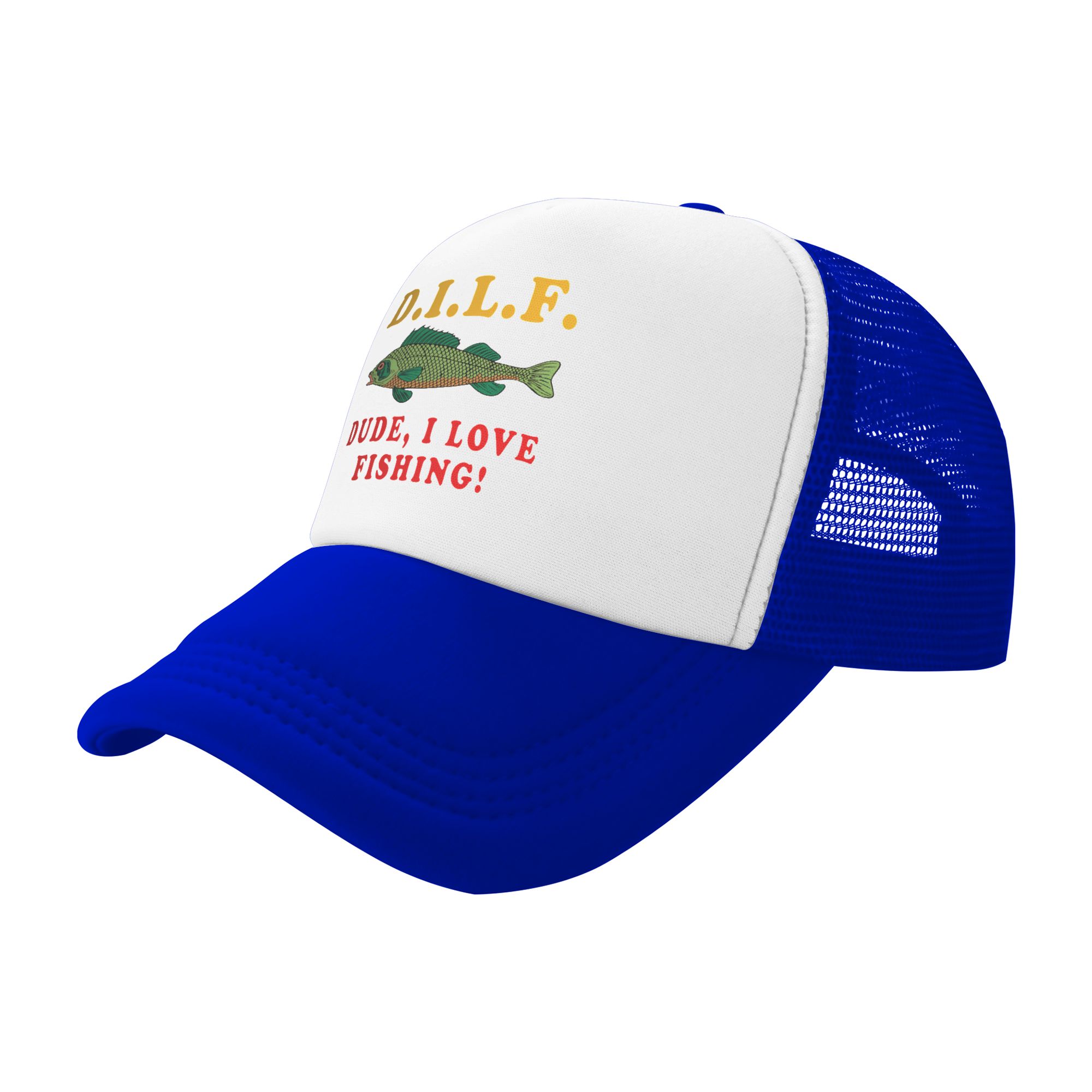 Topi Bisbol Meme DILF I Love F - Fishing Hat ulasan dan harga