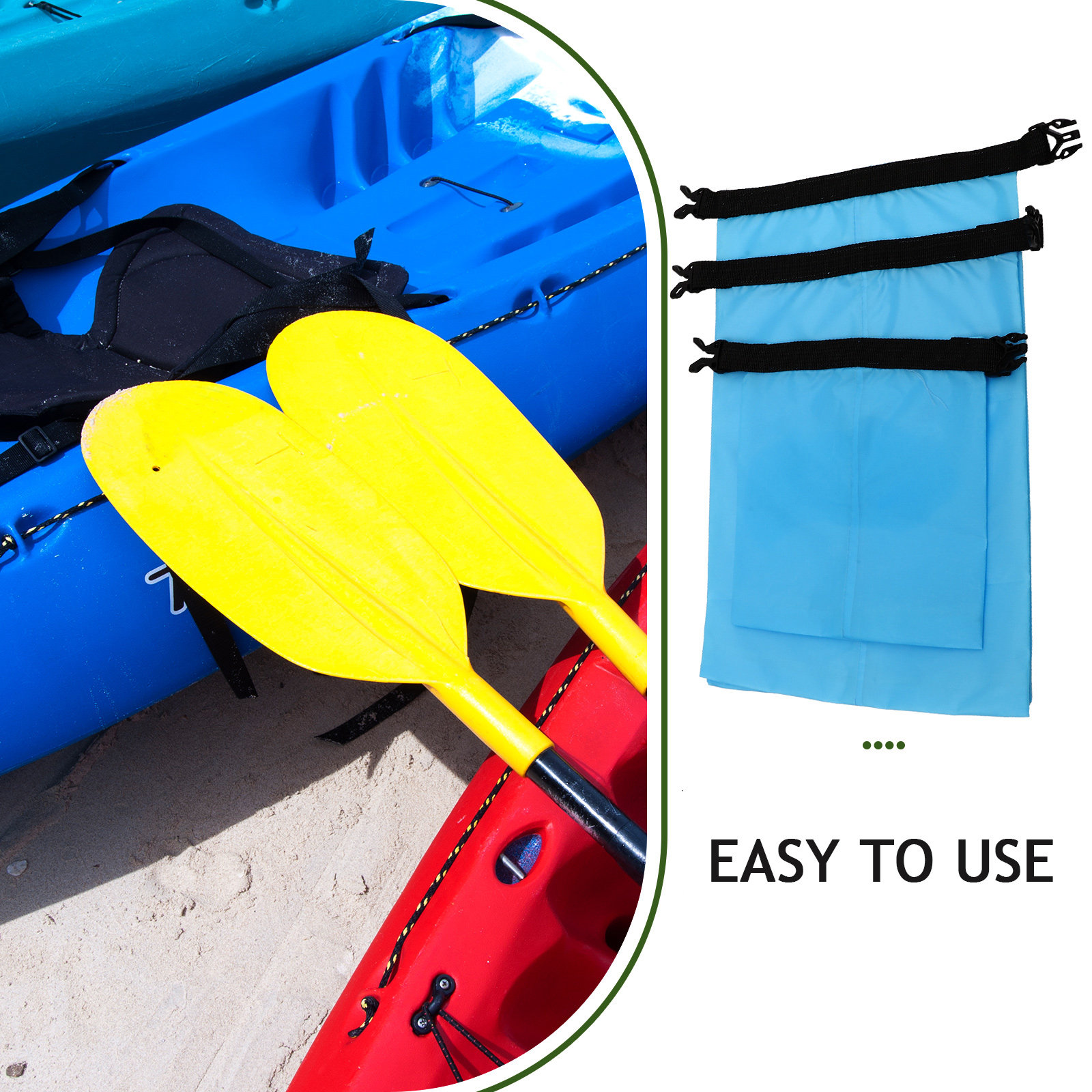 3Pcs Set Tas Kering Tahan Air  - Fishing Bag Waterproof ulasan dan harga