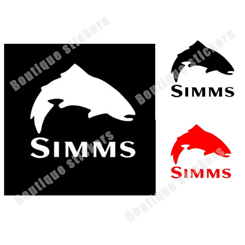 Simms Stiker Vinyl Trout Olahr - Fishing Boots ulasan dan harga
