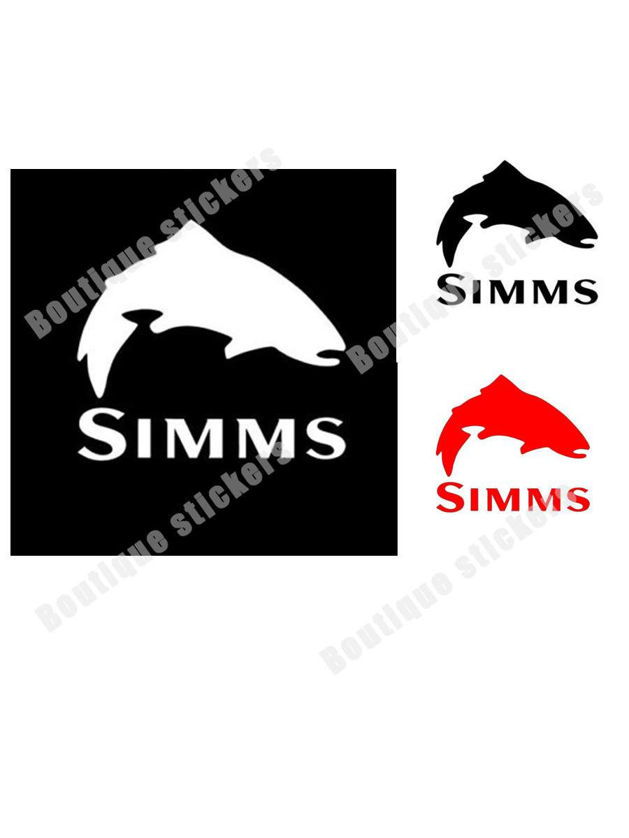 Simms Stiker Vinyl Trout Olahr - Fishing Boots ulasan dan harga