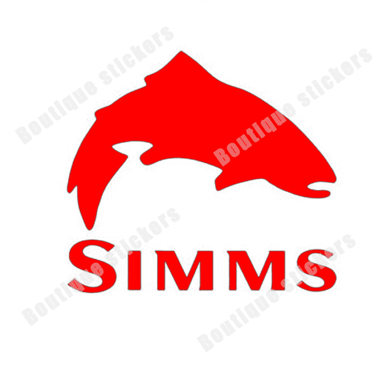 Simms Stiker Vinyl Trout Olahr - Fishing Boots ulasan dan harga