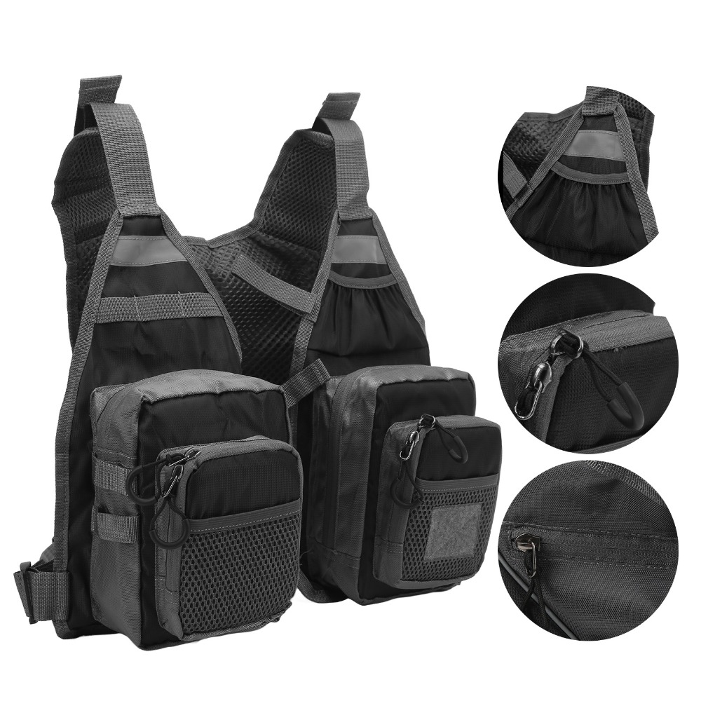 Rompi Memancing Ringan dengan  - Fishing Vest ulasan dan harga