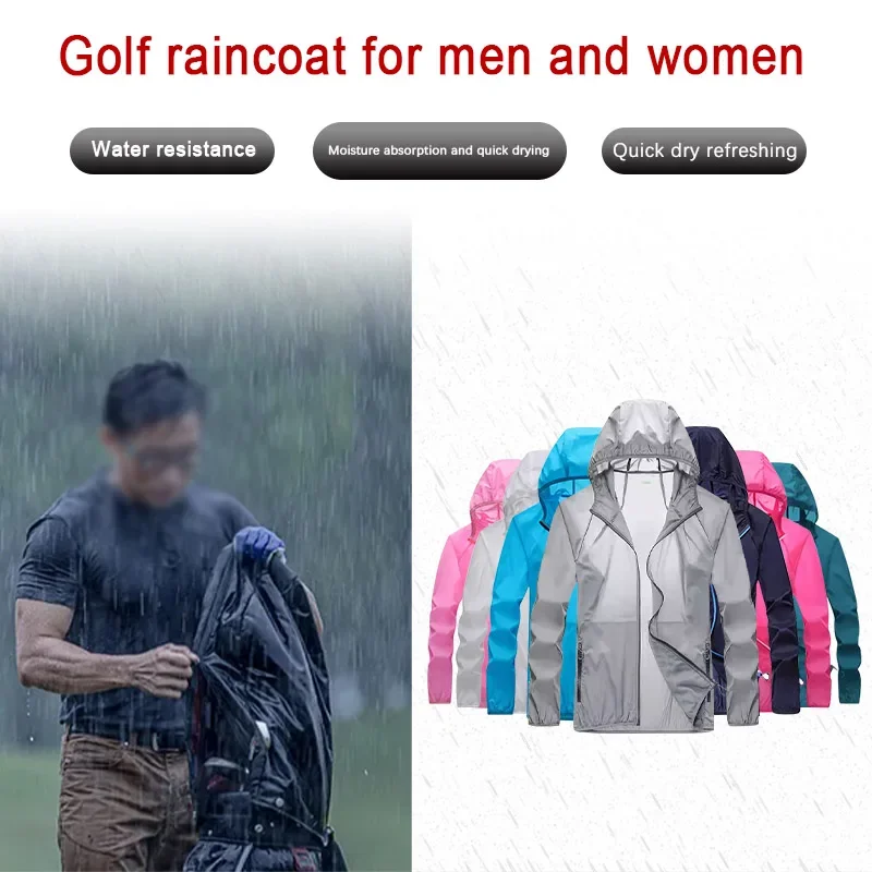 Jas hujan Golf jaket ringan de - Fishing Jacket Waterproof ulasan dan harga