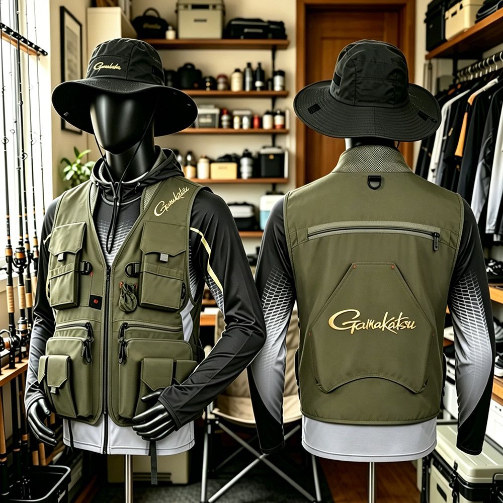 Rompi Pancing Gamakatsu Men Mu - Fishing Rain Suit ulasan dan harga