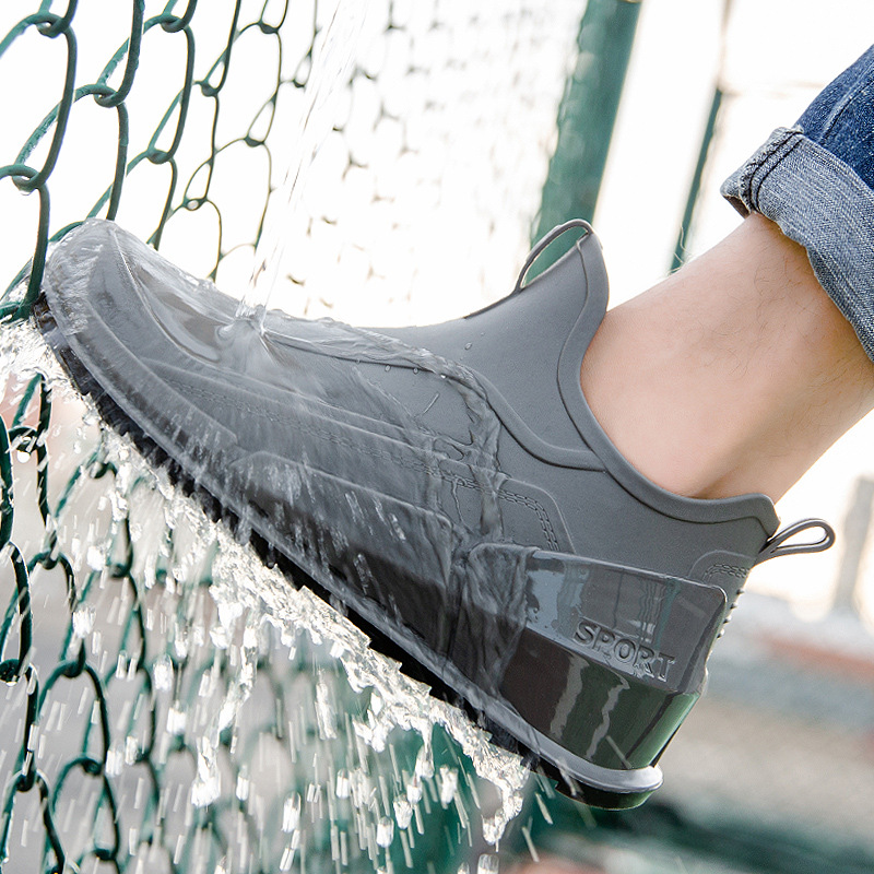 Sepatu bot hujan tube pendek p - Fishing Boots ulasan dan harga