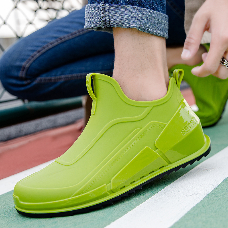 Sepatu bot hujan tube pendek p - Fishing Boots ulasan dan harga