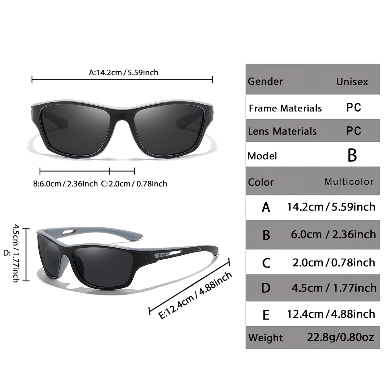 LOISRUBY Kacamata Bersepeda Le - Fishing Sunglasses Polarized ulasan dan harga