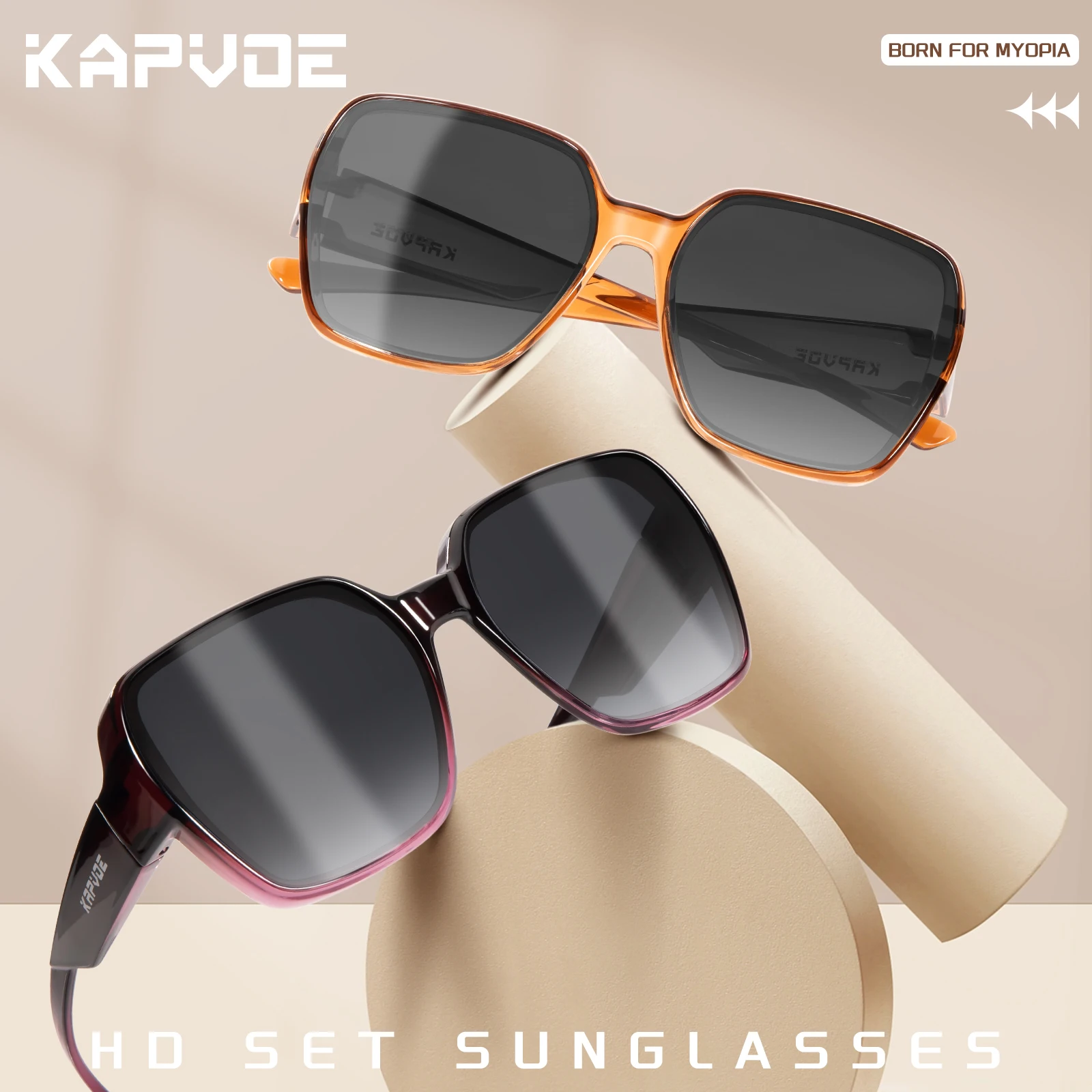 Kacamata Kapvoe Fitover Sungla - Fishing Sunglasses Polarized ulasan dan harga