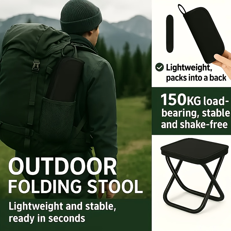 Bangku Lipat Ringan, Kompak, d - Fishing Backpack ulasan dan harga