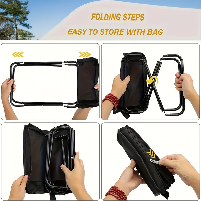 Bangku Lipat Ringan, Kompak, d - Fishing Backpack ulasan dan harga