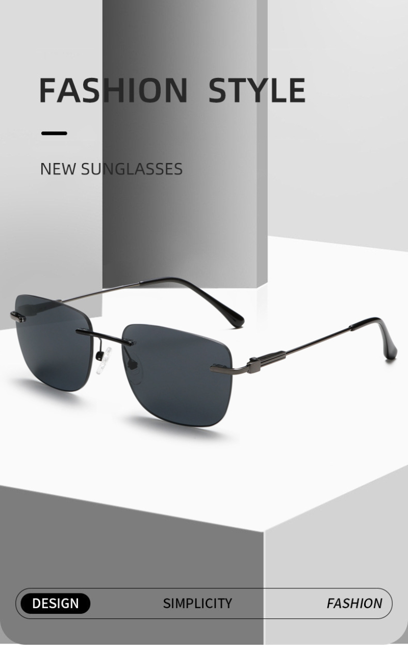 Kacamata Hitam Tanpa Bingkai B - Fishing Sunglasses Polarized ulasan dan harga