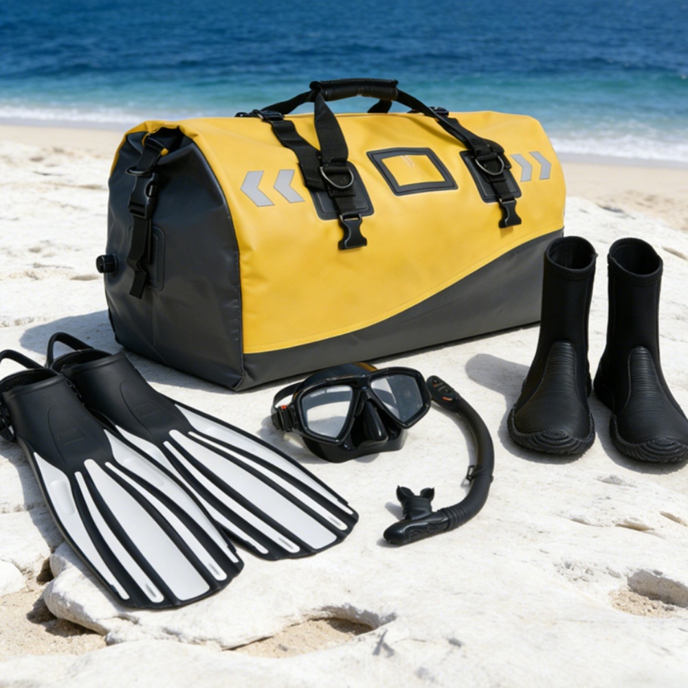 Tas Kering Tahan Air PVC Kapas - Fishing Bag Waterproof ulasan dan harga
