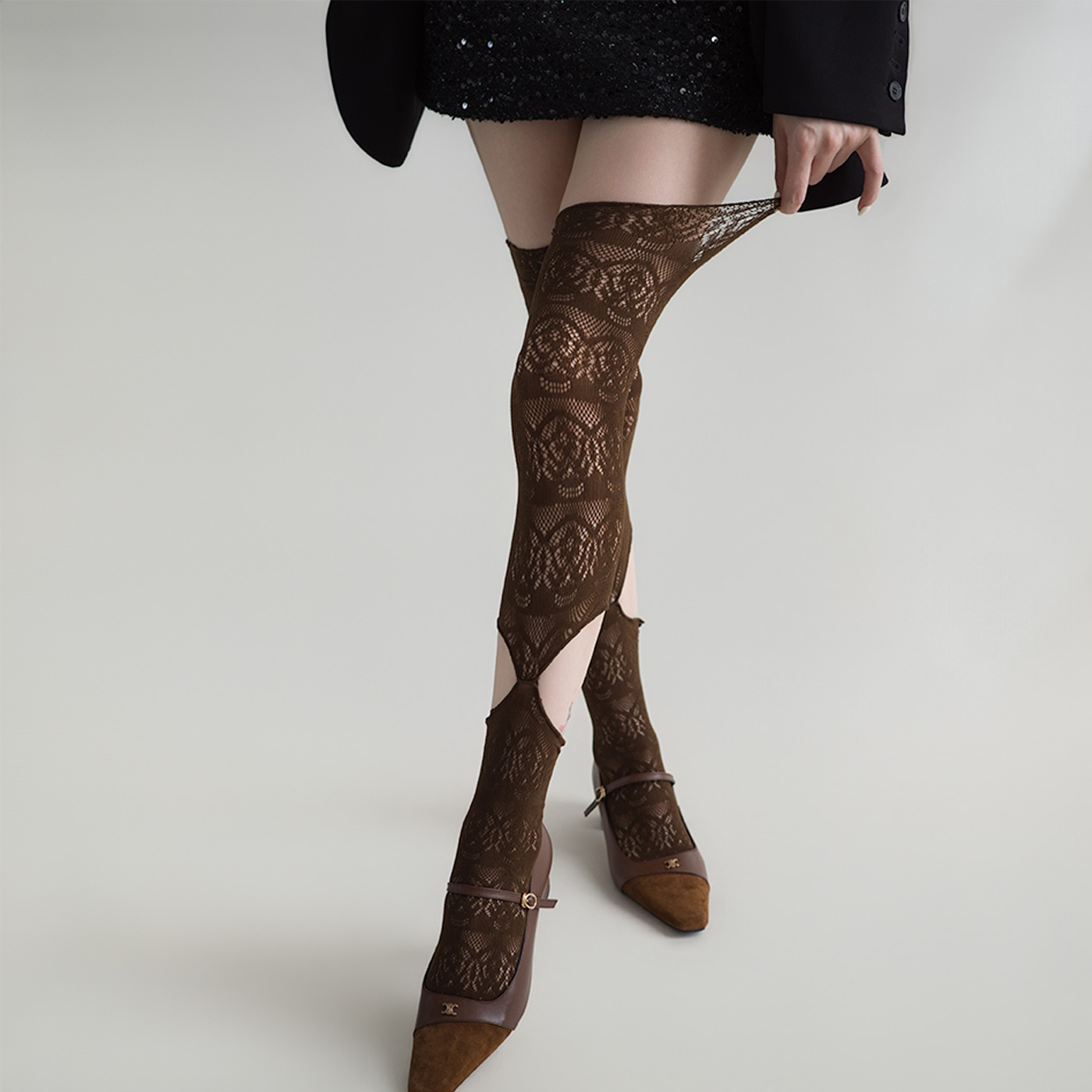 Stoking Wanita Berenda Berluba - Fishing Socks ulasan dan harga