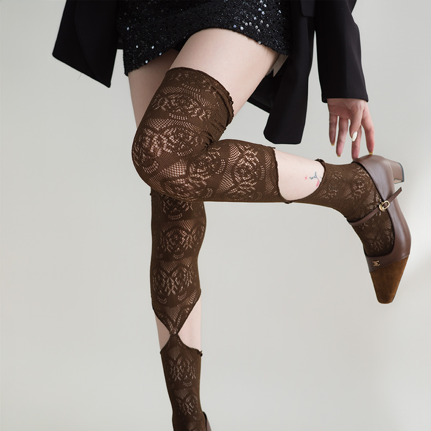 Stoking Wanita Berenda Berluba - Fishing Socks ulasan dan harga