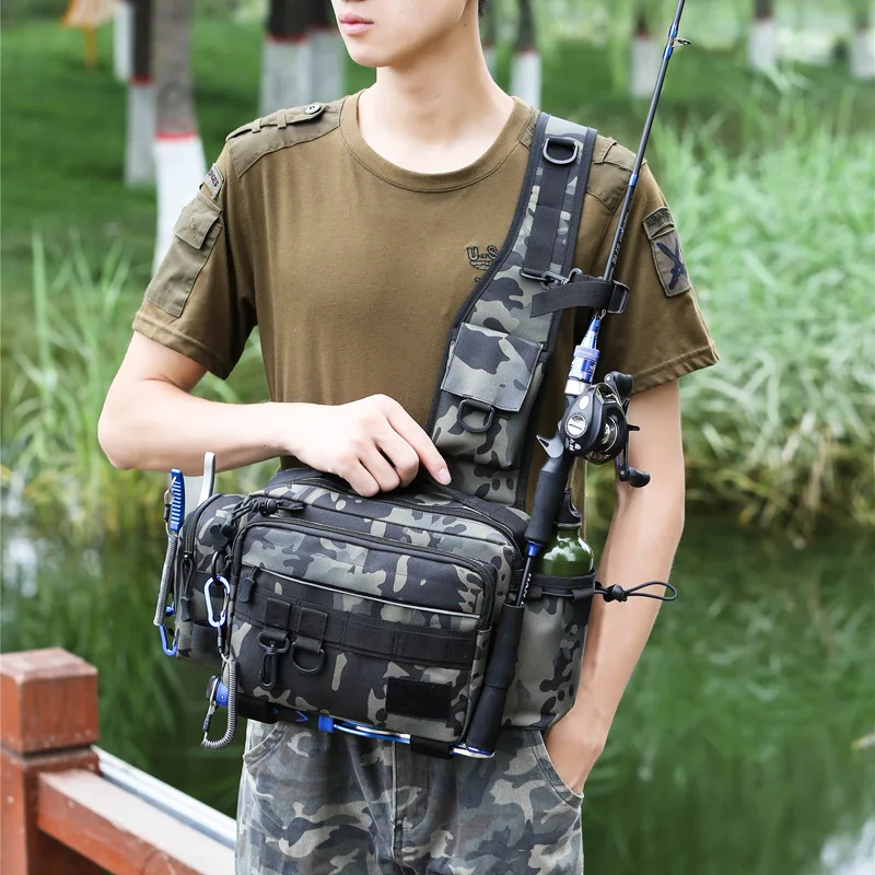Luya tas pinggang multifungsi, - Fishing Backpack ulasan dan harga