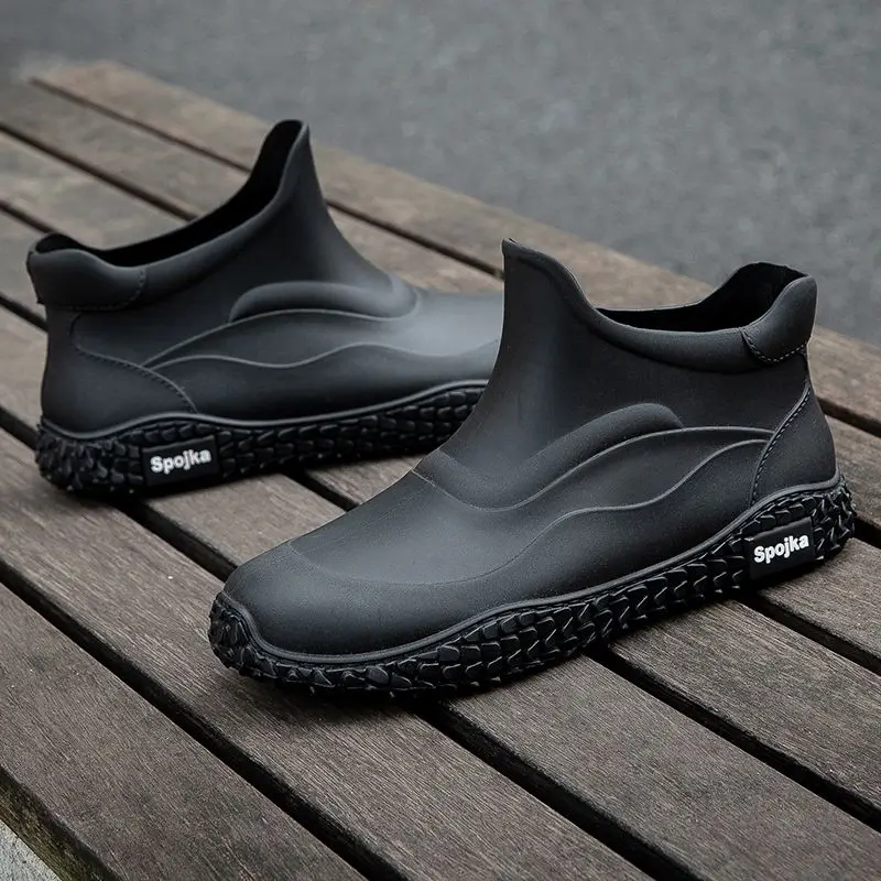 Sepatu Bot Hujan Pendek Gaya K - Fishing Boots ulasan dan harga