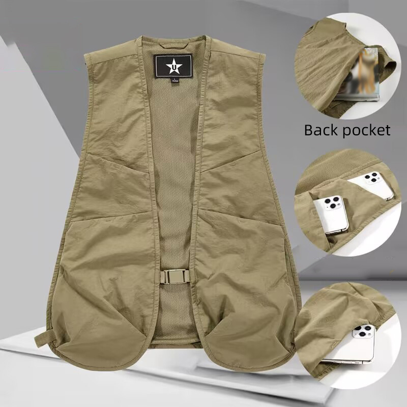 Rompi Rompi Uniseks Ringan Tas - Fishing Vest ulasan dan harga
