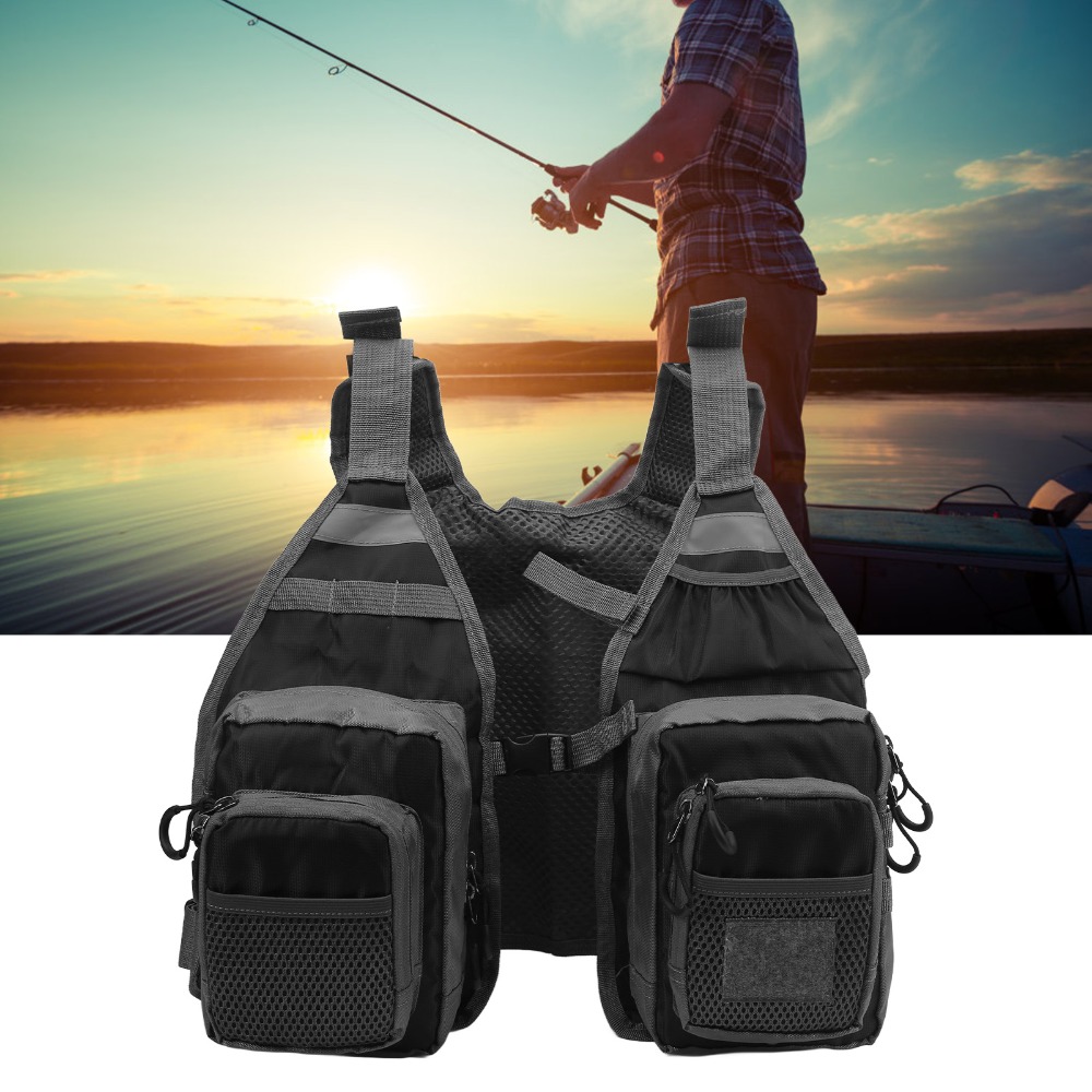 Rompi Pancing Ringan dengan Ta - Fishing Vest ulasan dan harga