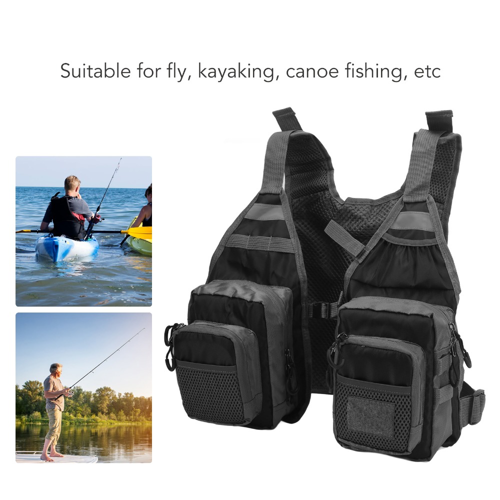 Rompi Pancing Ringan dengan Ta - Fishing Vest ulasan dan harga