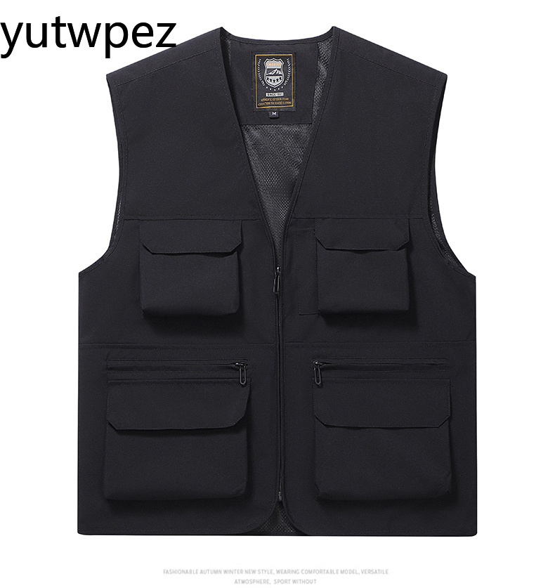 Rompi Jaket Tanpa Lengan Pria  - Fishing Vest ulasan dan harga